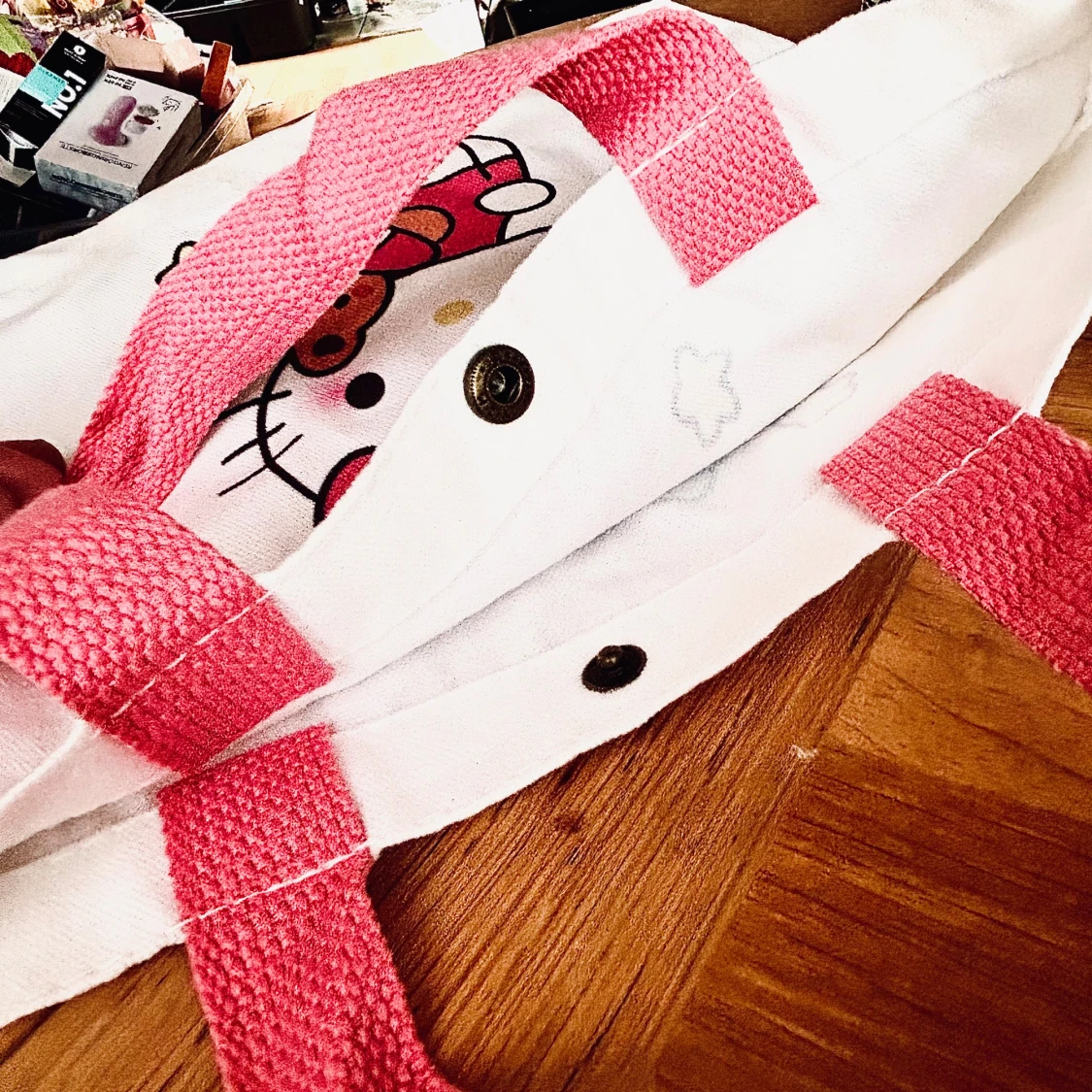 Söt liten tote bag med Hello Kitty-motiv! - 3