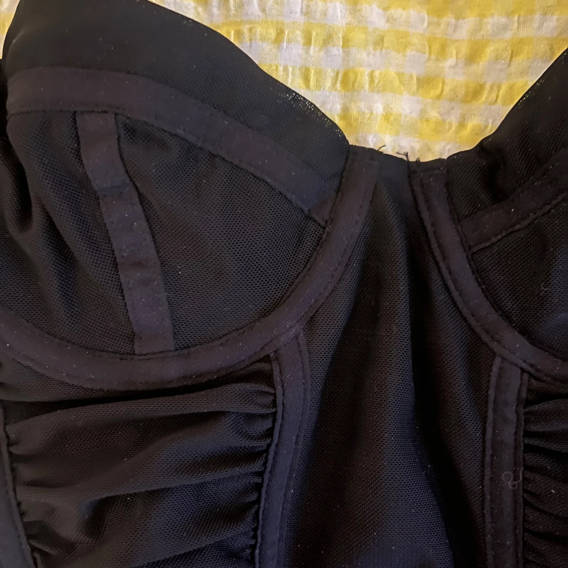 Svart korsett topp trend snygg - 1