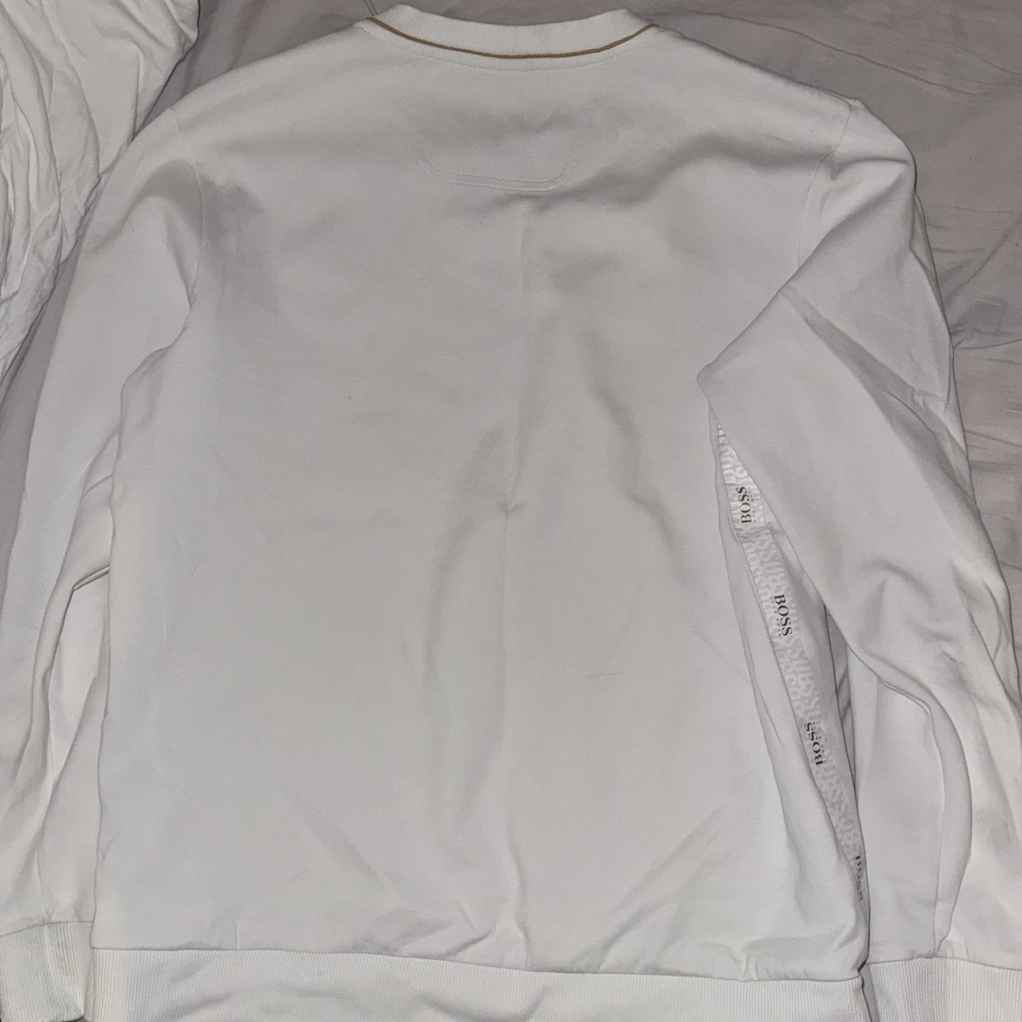 Vit sweatshirt från Hugo Boss M - 3