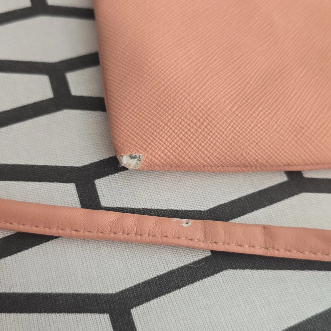 Ljusrosa axelväska från H&M - 3