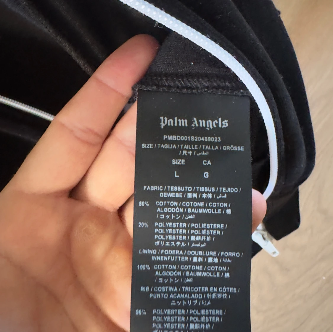 Palm Angels handmade tie dye Track Top - 3