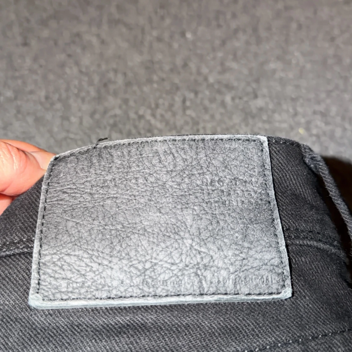 Svarta Replay Anbass jeans herr - 4