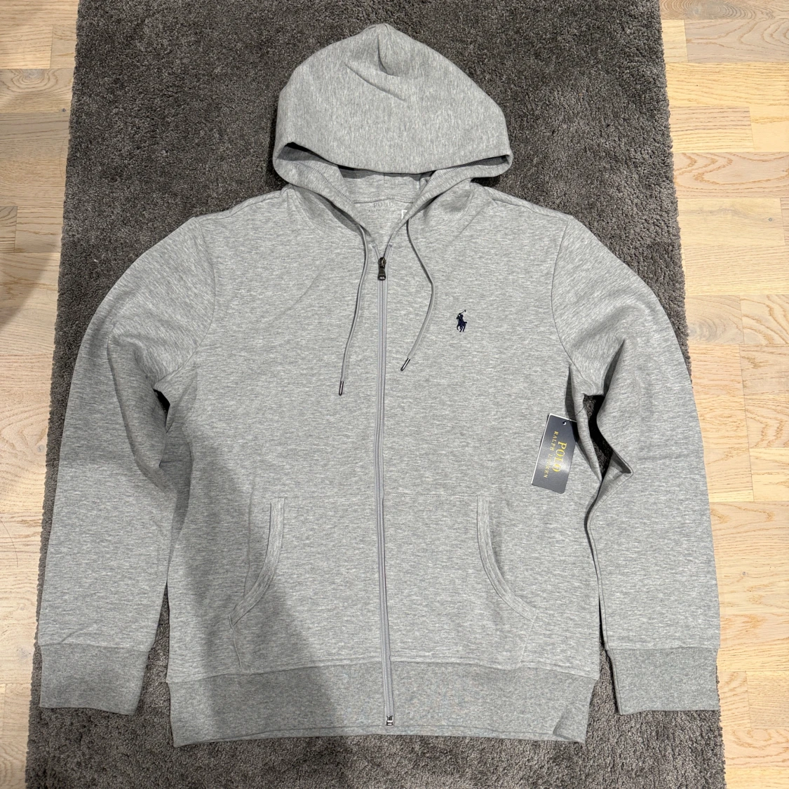 Grå Ralph lauren zip