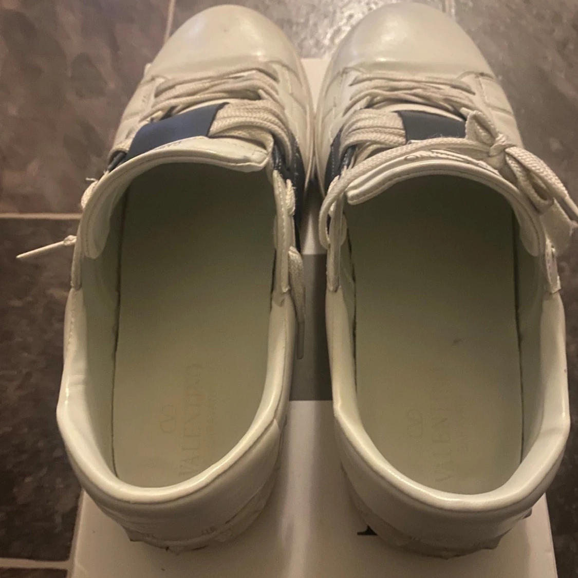 Valentino Garavani Open sneakers vit/blå - 3