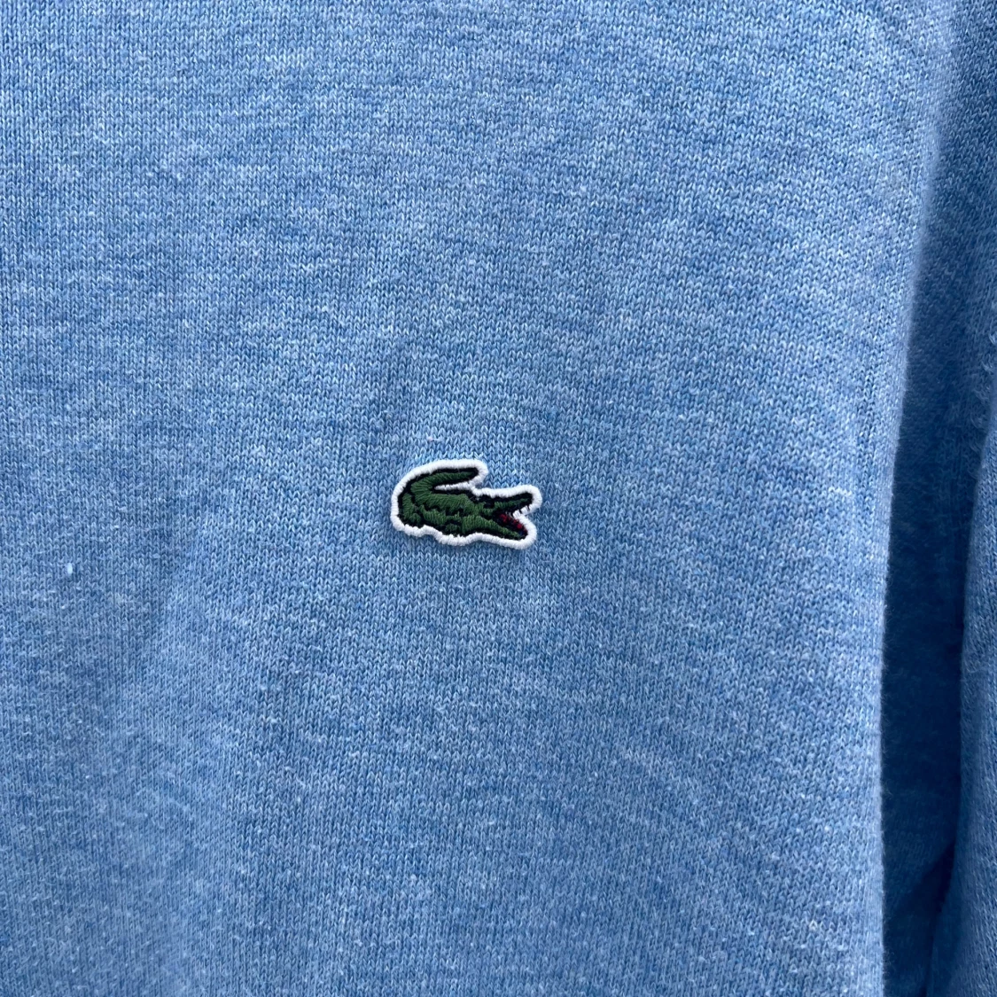 Ljusblå stickad tröja från Lacoste - 2