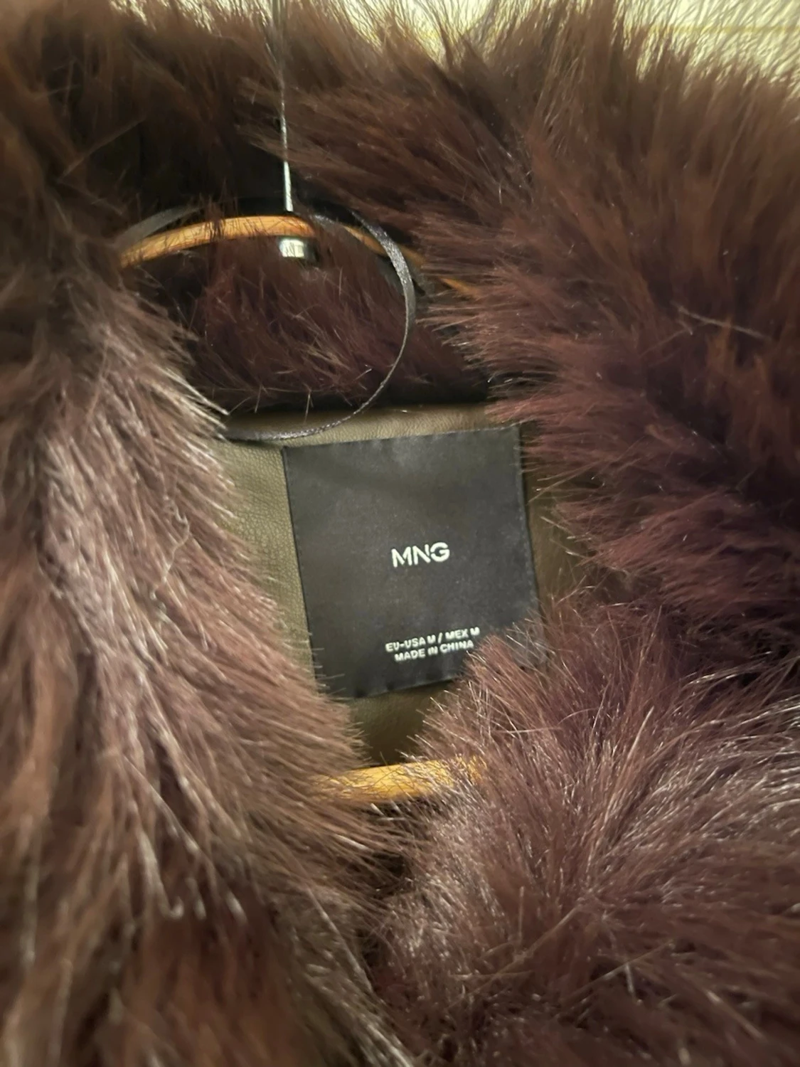 Pälsjacka från mango - 3