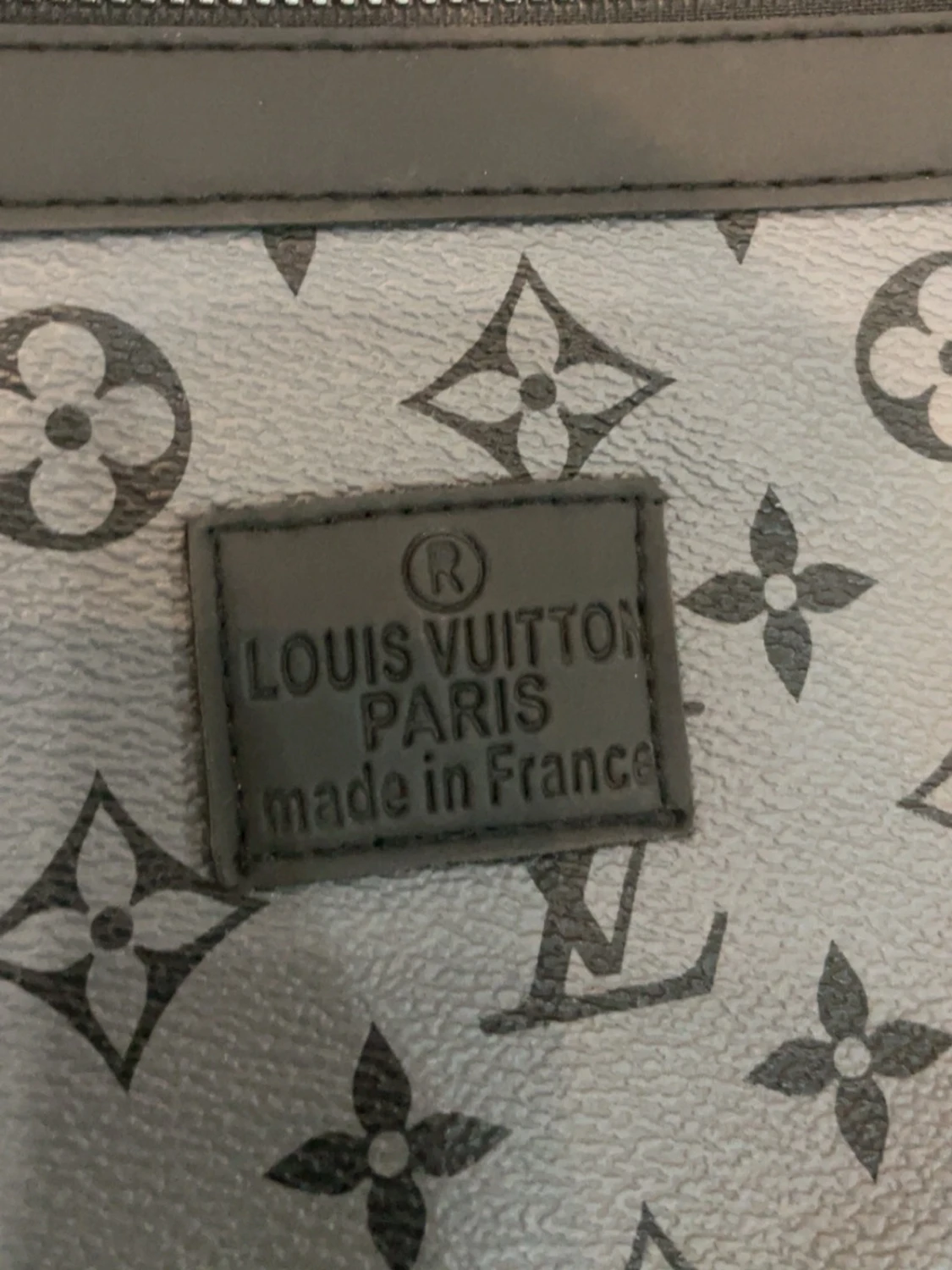  Grå axel väska - 1