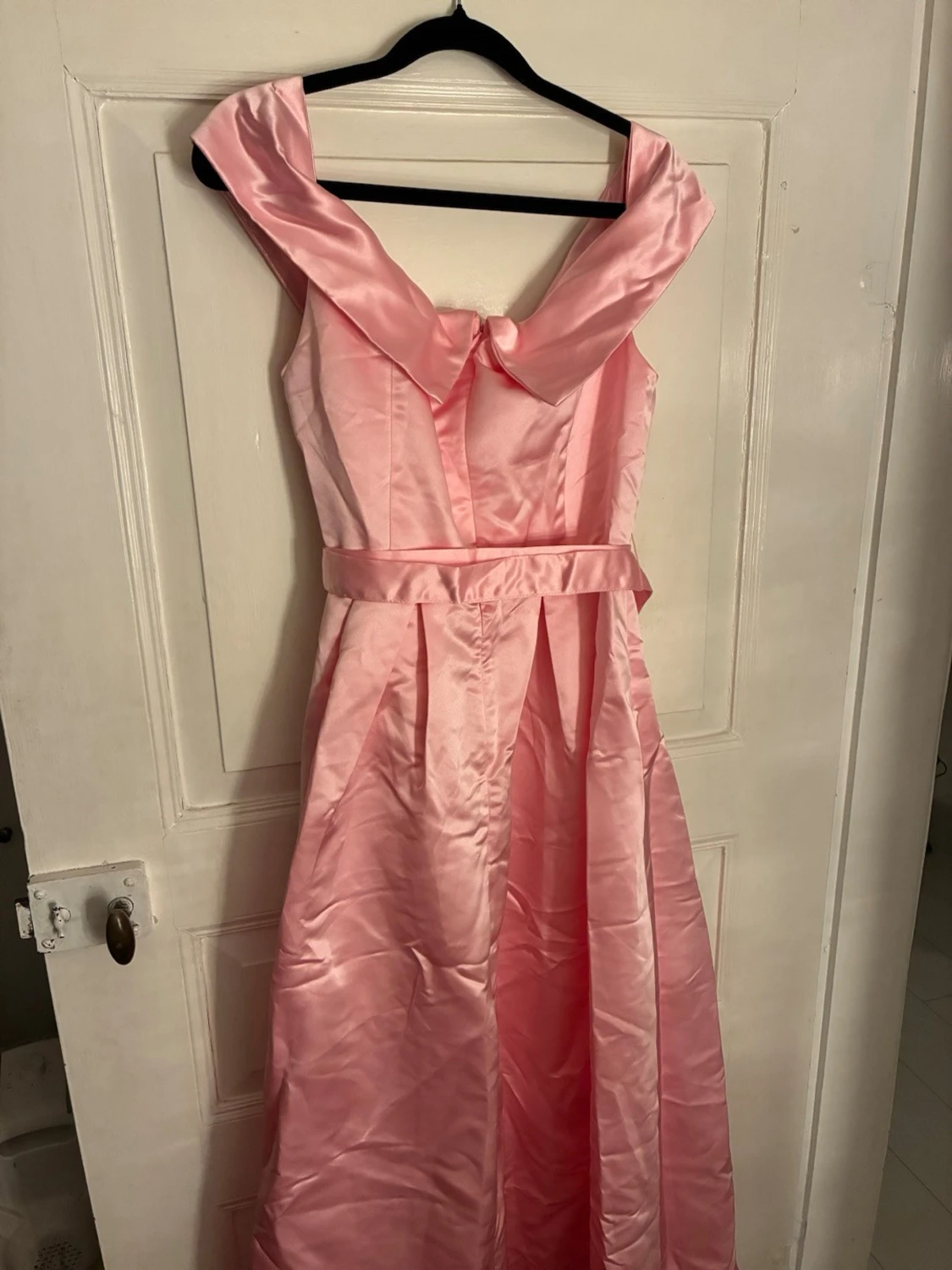 Rosa långklänning från Shein - 4