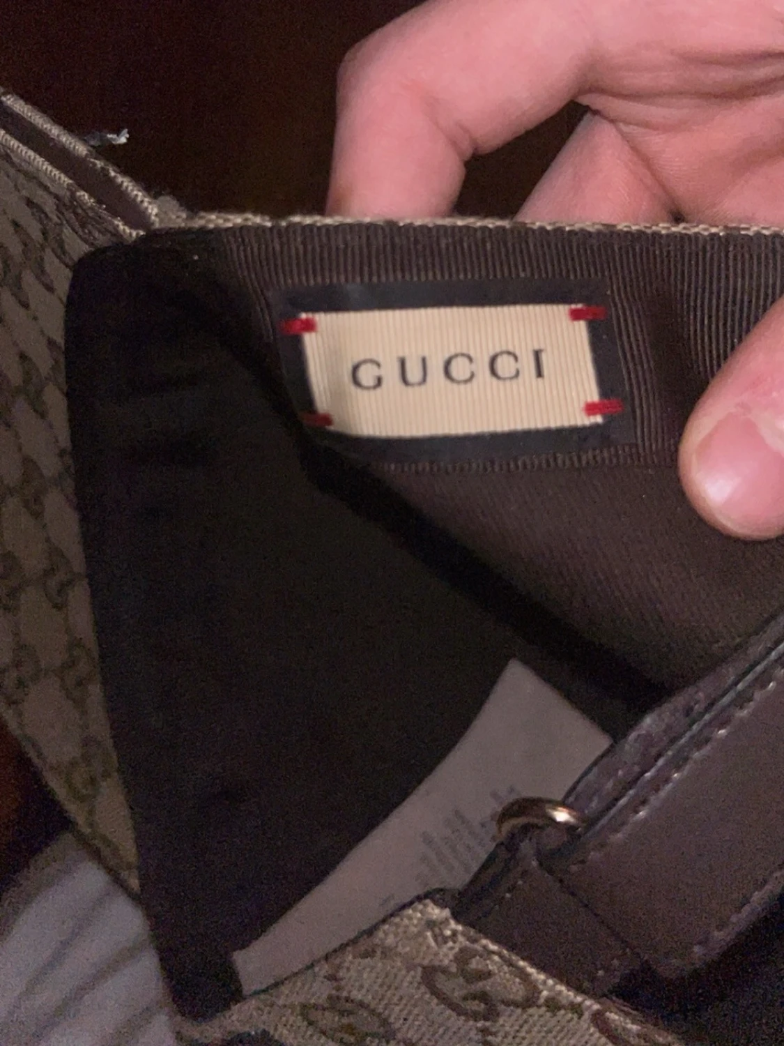 BEIGE GG KEPS BYTEN TAS - 3