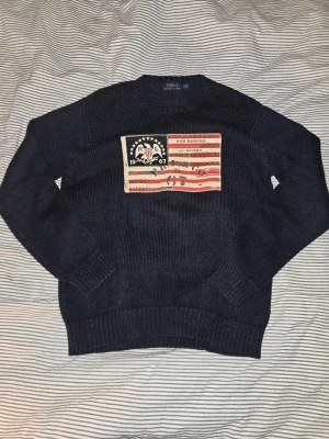 Polo Ralph Lauren Stickad Tröja - Mörkblå Stickad tröja från Polo Ralph Lauren.