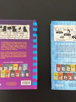 Dagbok för alla mina fans: På hal is & Inget flyt - Två böcker i den populära Dagbok för alla mina fans-serien! Följ Gregs galna äventyr med snöbollskrig, vinterkaos och misslyckade sommarplaner. Perfekt för dig som gillar humor, pinsamheter och roliga illustrationer. Lättlästa och underhållande för unga läsare!