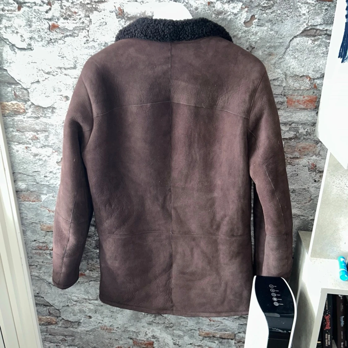 Ny hackett shearlingjacka - 6