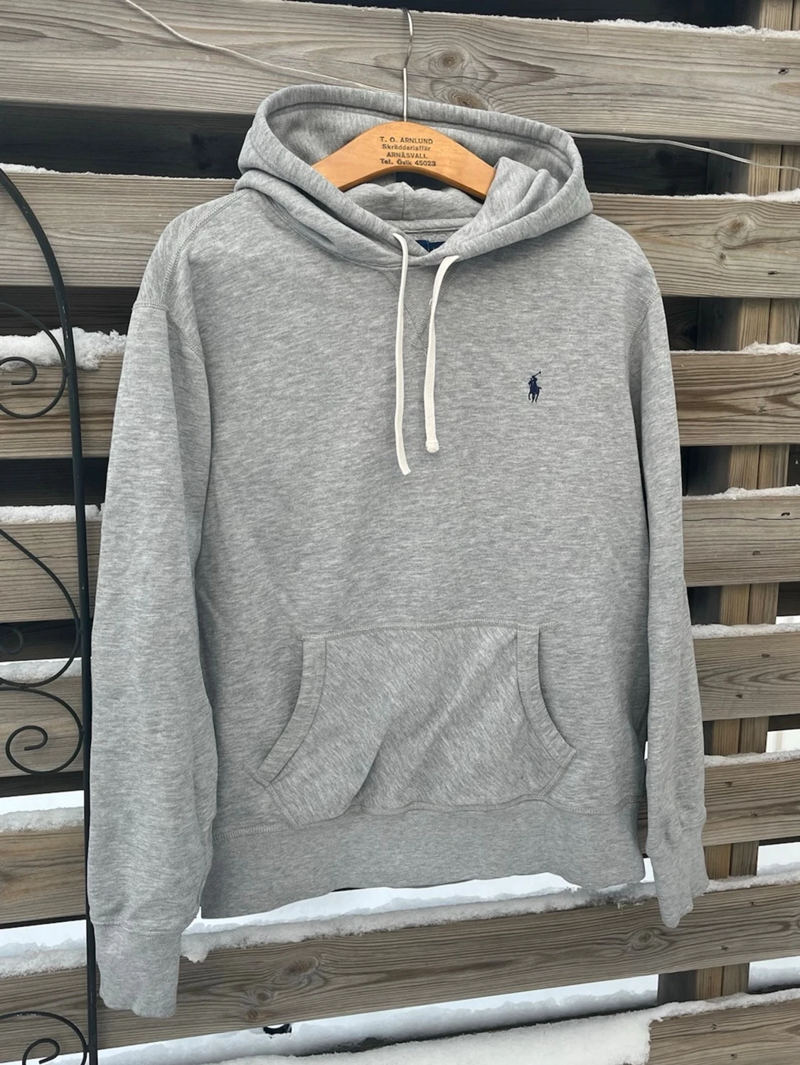 Ralph Lauren Grå Hoodie  - 2