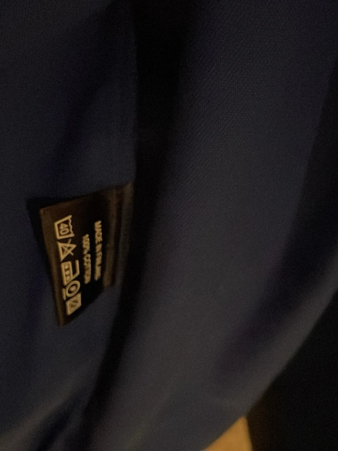 Blå omlott kappa från Unica Fashion - 5