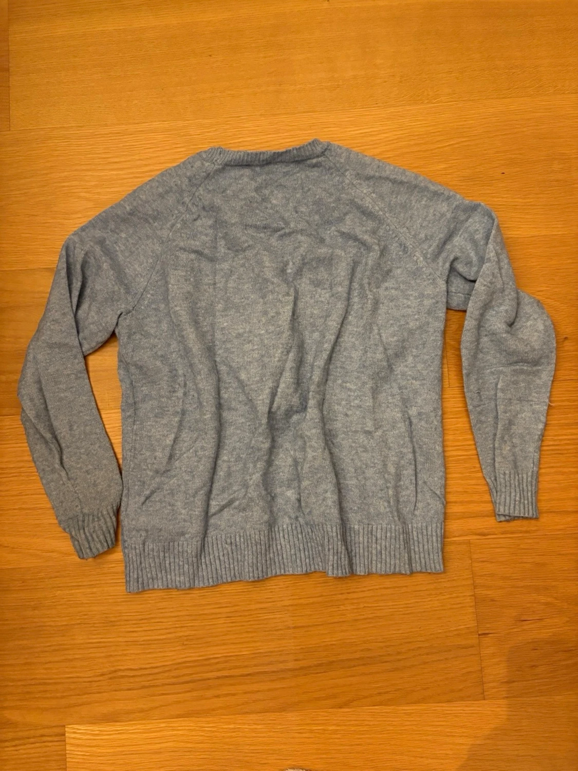 Ljusblå stickad tröja från ONLY - 1