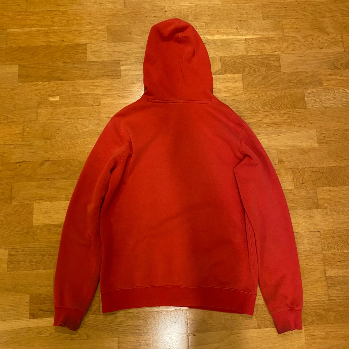 Röd Champion hoodie med huva - 1