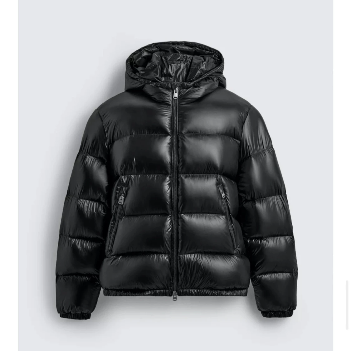 Svart pufferjacka från Zara