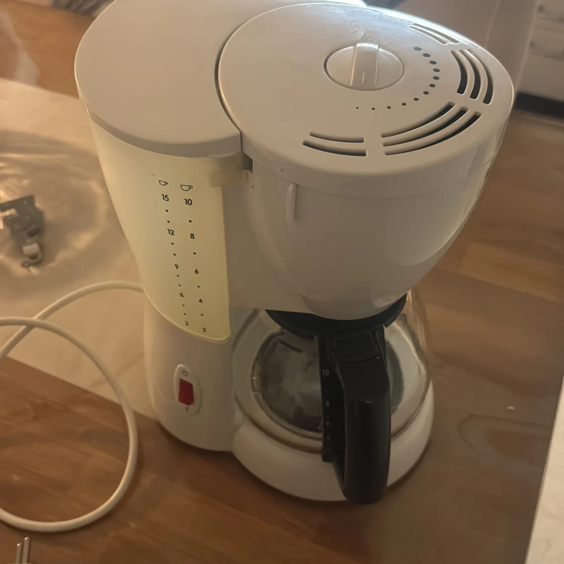 Kaffebryggare med glaskanna