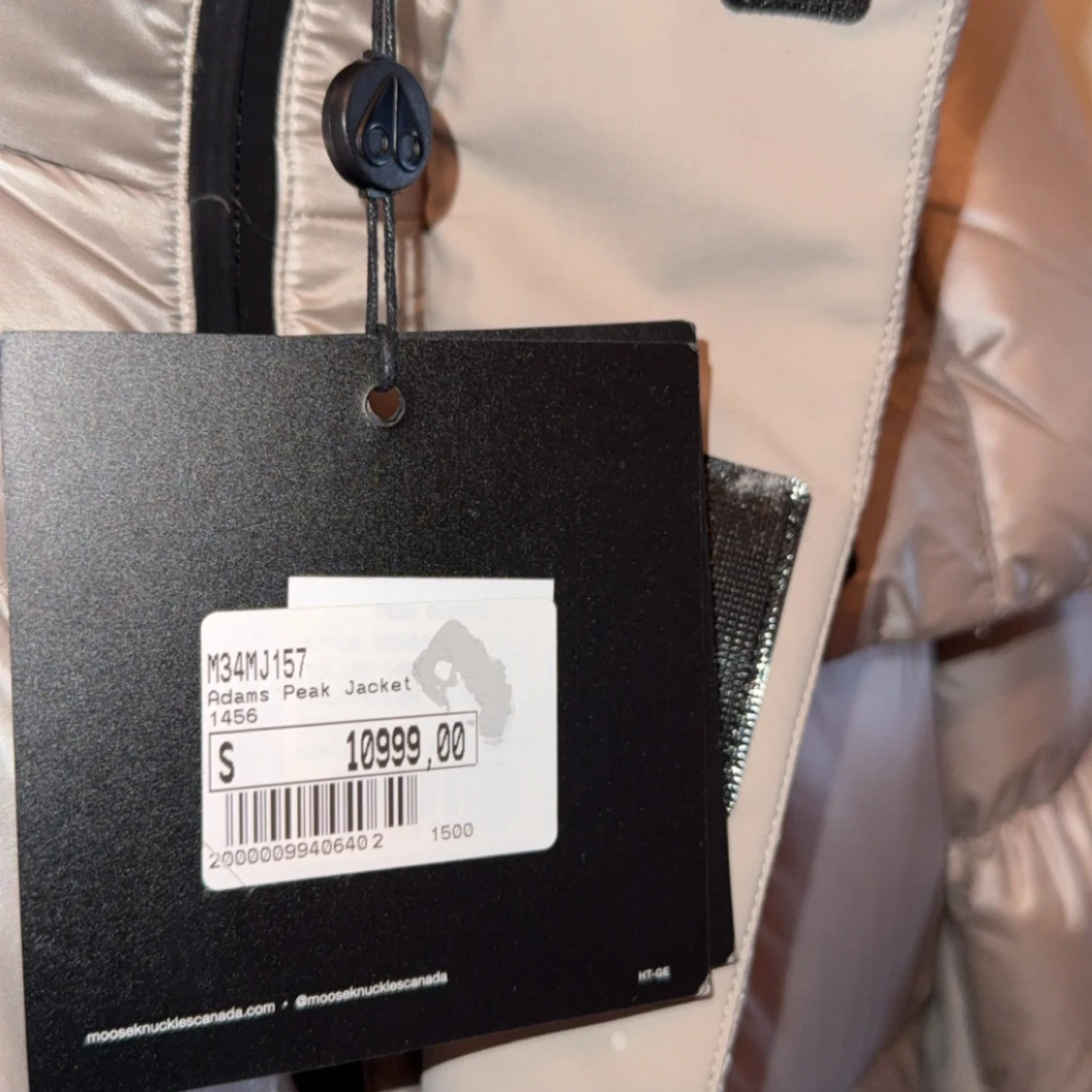 Silver pufferjacka Moose Knuckles S - 2