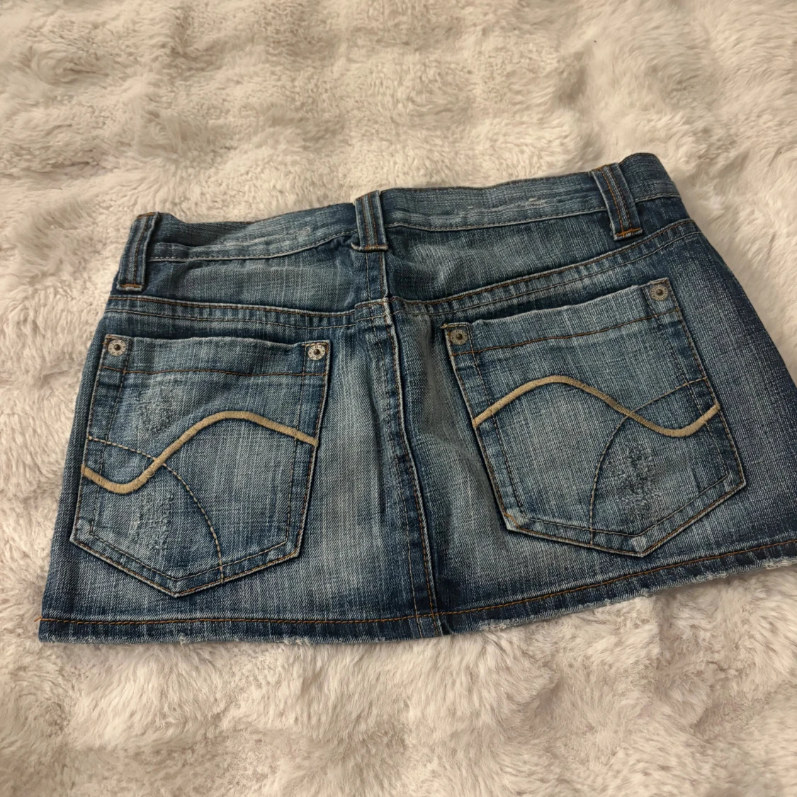 Blå jeanskjol från Terranova - 1