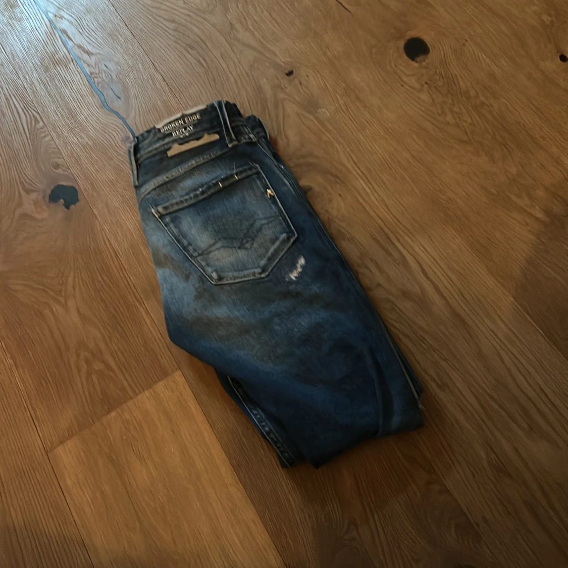 Broken edge replay anbass jeans - 1