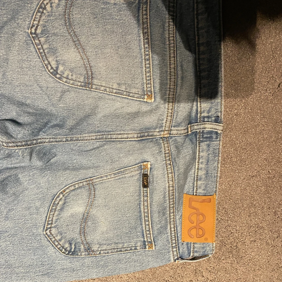 Ljusblå  jeans från Lee - 1