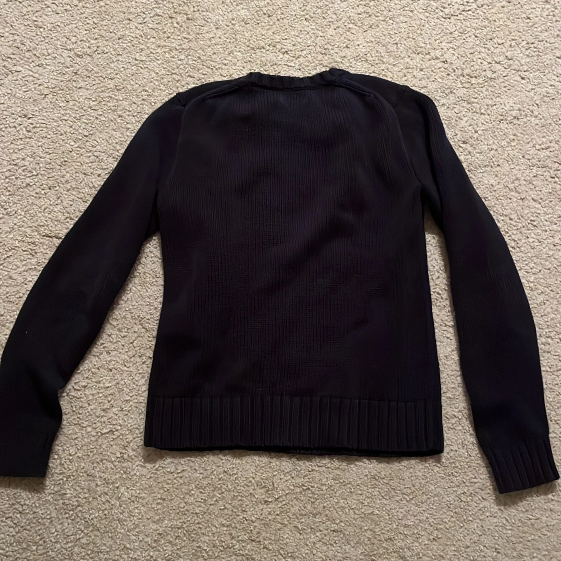 Mörkblå stickad tröja Polo Ralph Lauren - 2