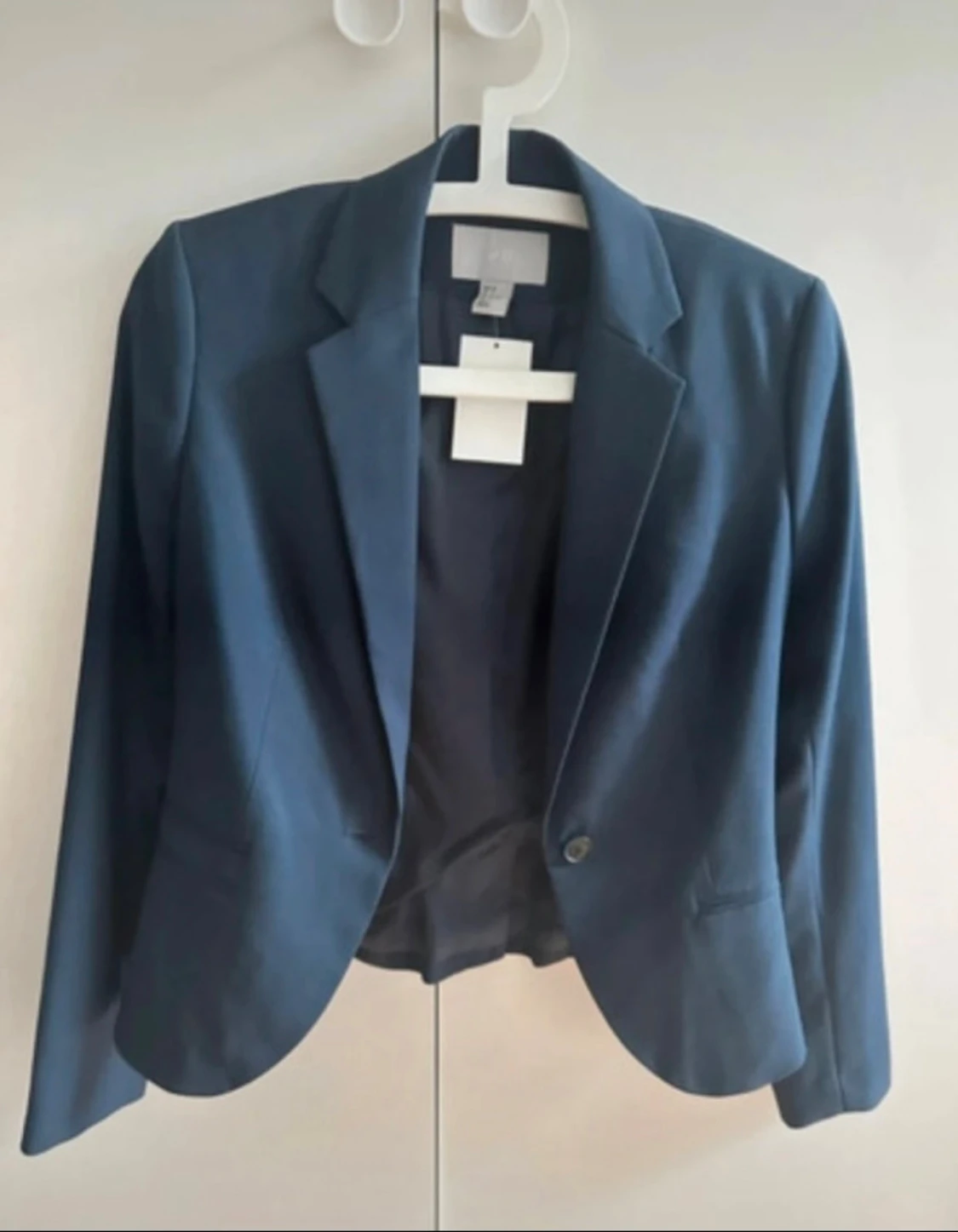 Mörkblå kavaj från H&M 