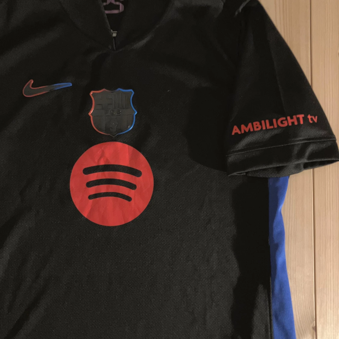 Svart FC Barcelona Nike fotbollströja - 2