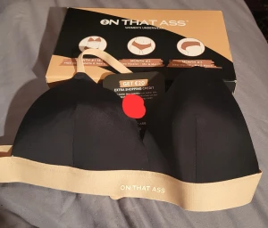 Bralette and voucher  - New bralette from on that ass in biege and black. Soft and thinner for those of you who want a lighter support. It came with a voucher that I'm including, also never used.