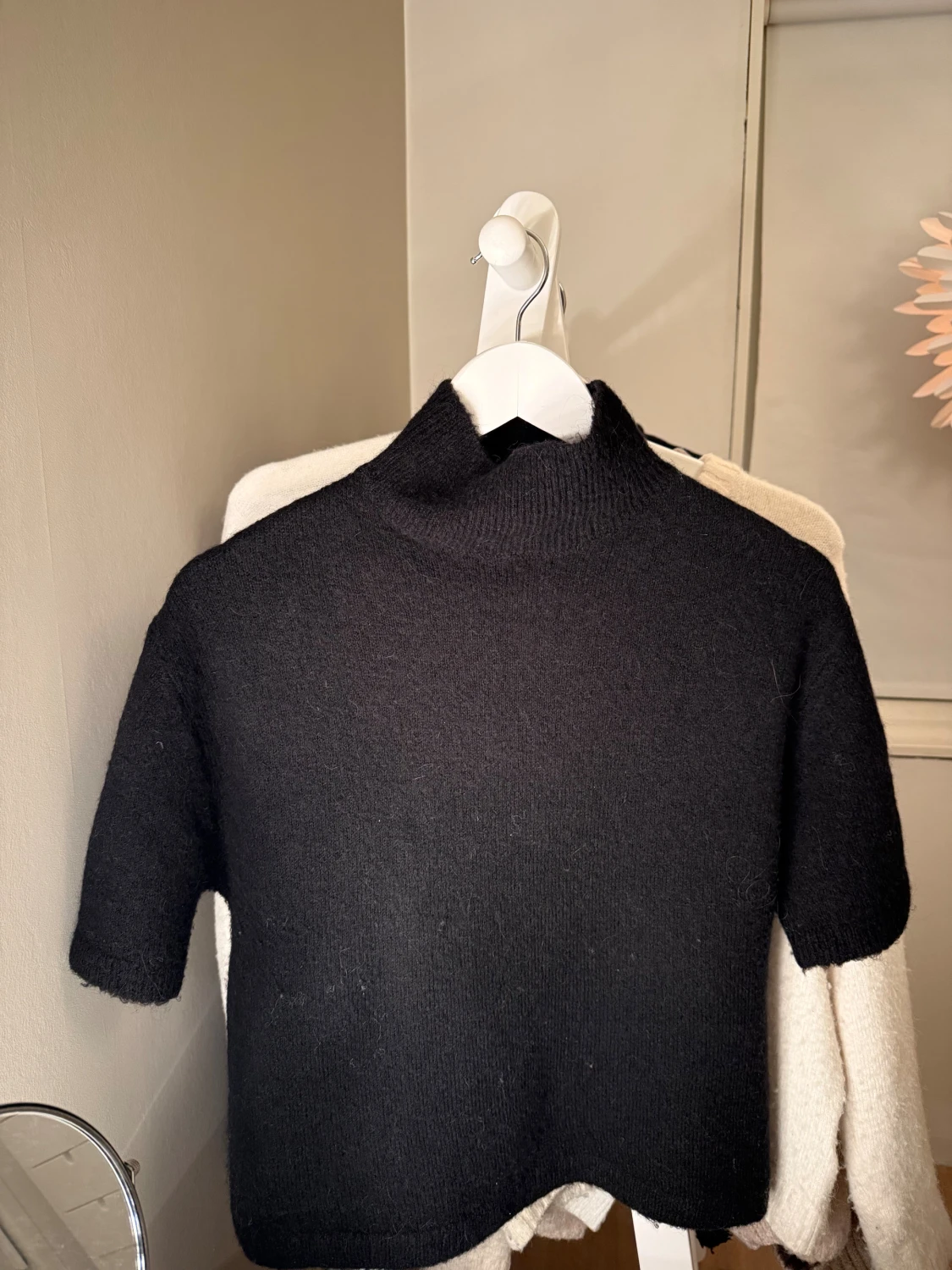 Svart polotröja i ullblandning Gina Tricot - 2