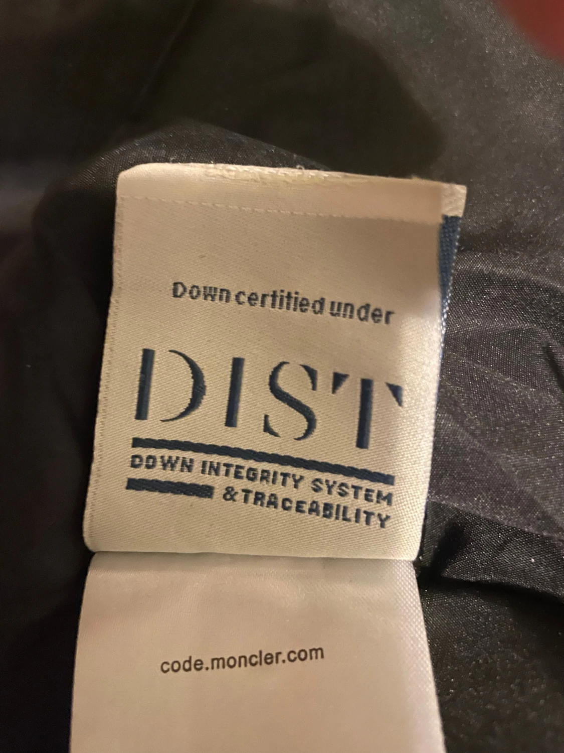 Svart Moncler vindjacka med huva - 2