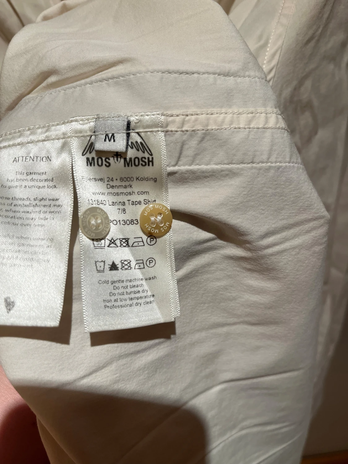 Vit skjorta från Mos Mosh - 4
