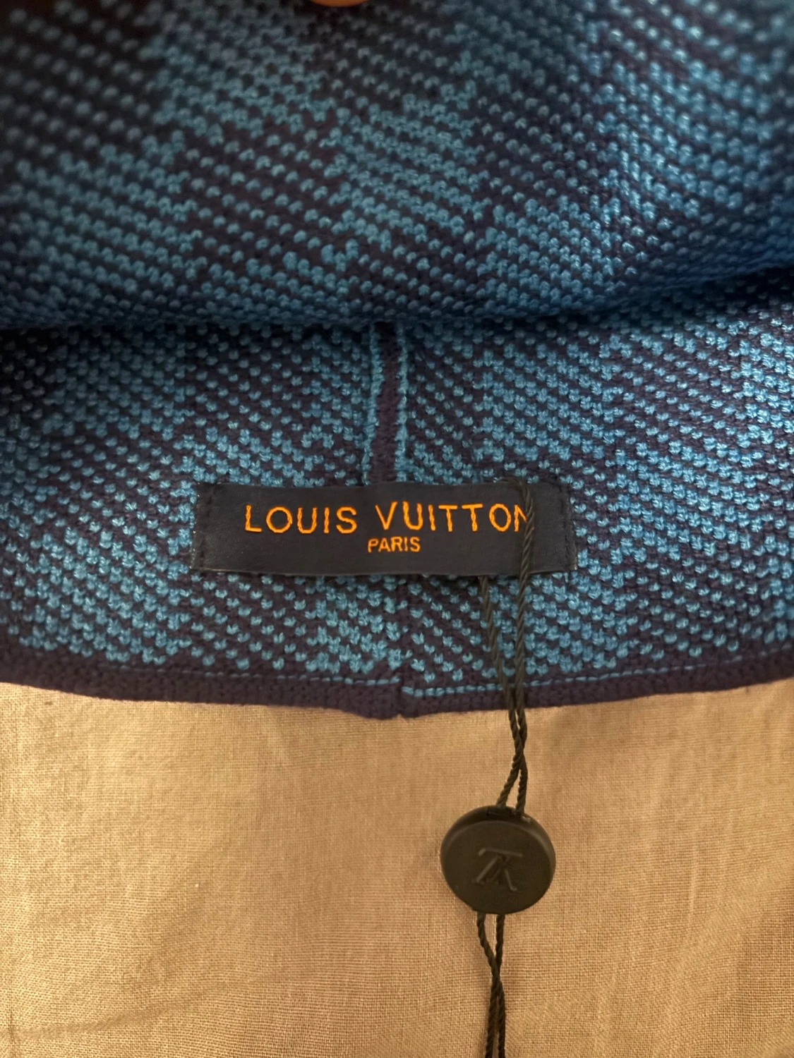 Blå rutig mössa - 1