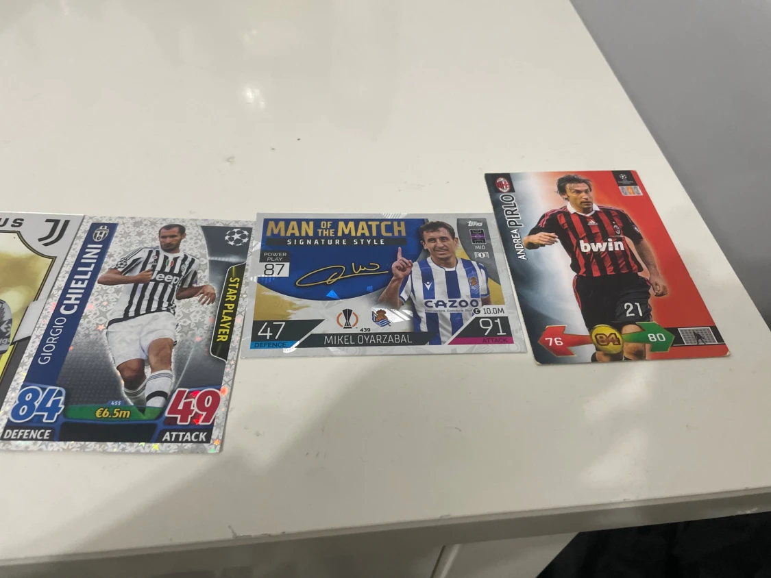 Samling fotbollskort - Champions League & FIFA 365 - 2