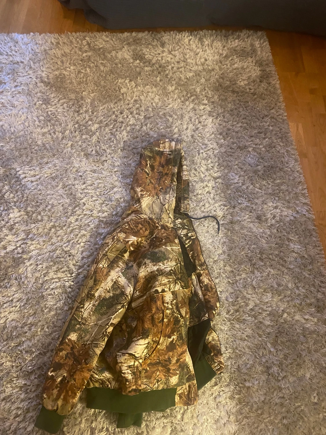 Carhartt camouflage vintage jacka med huva