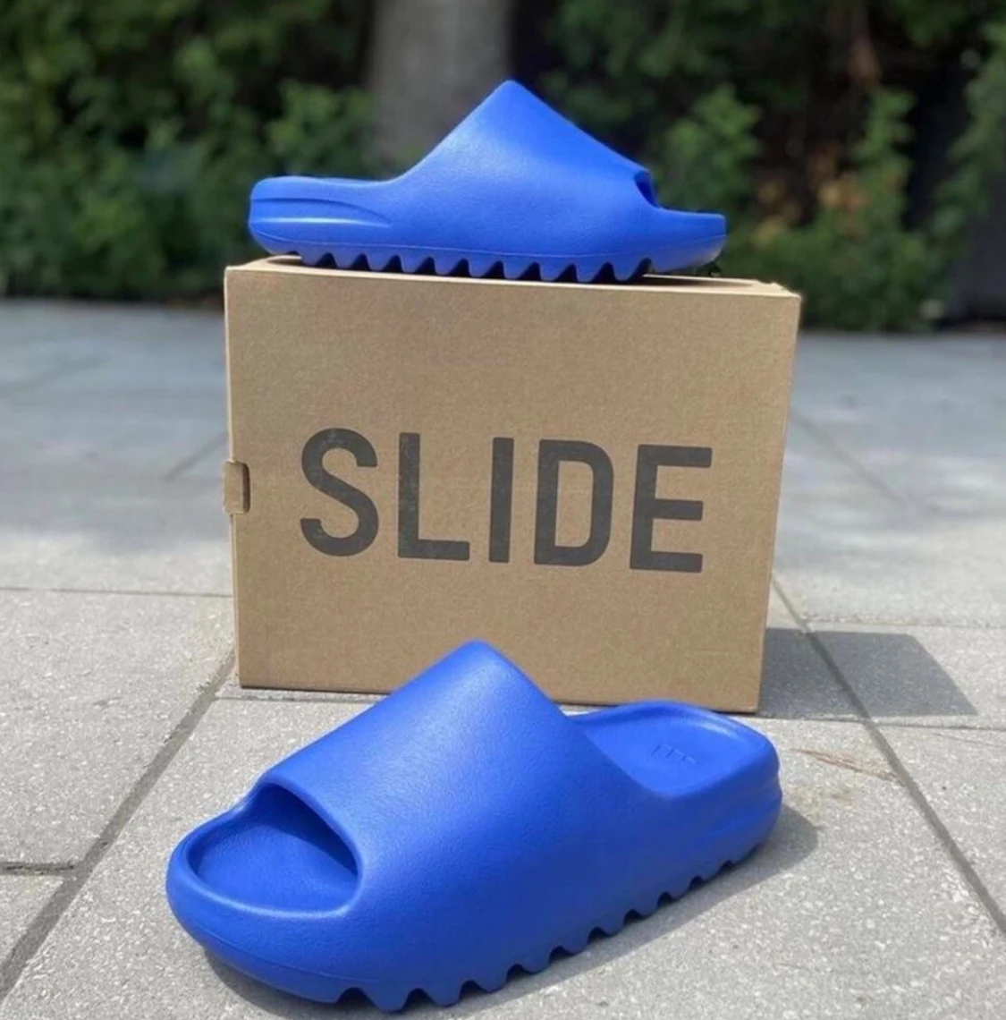 Adidas Yeezy Slide blå - 2