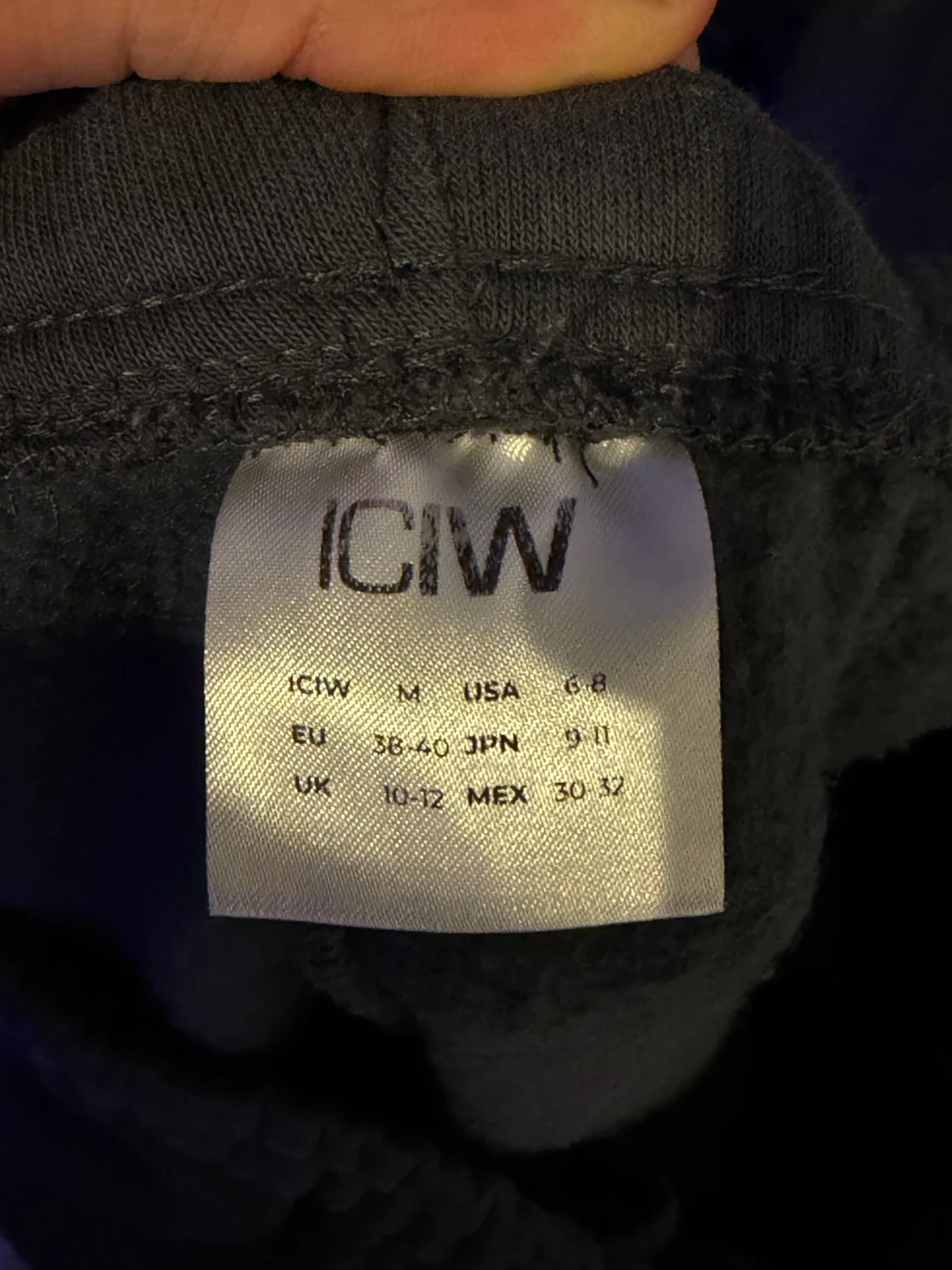 Mörkgrå mjukisbyxor från ICANIWILL - 1