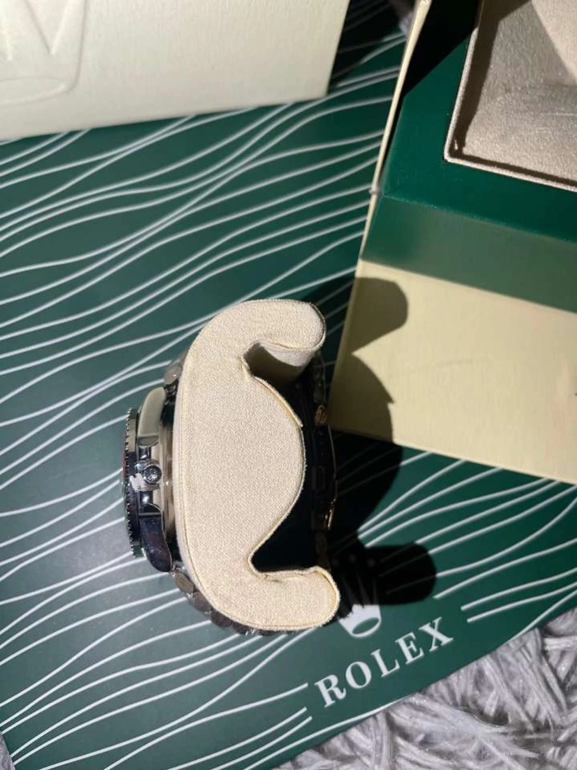 Rolle Submariner svart/röd stål - 2