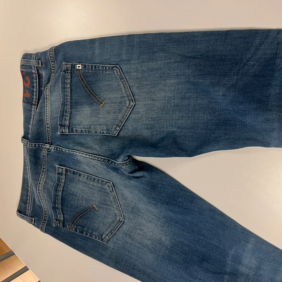 Blå skinny jeans från George, storlek 31 - 1