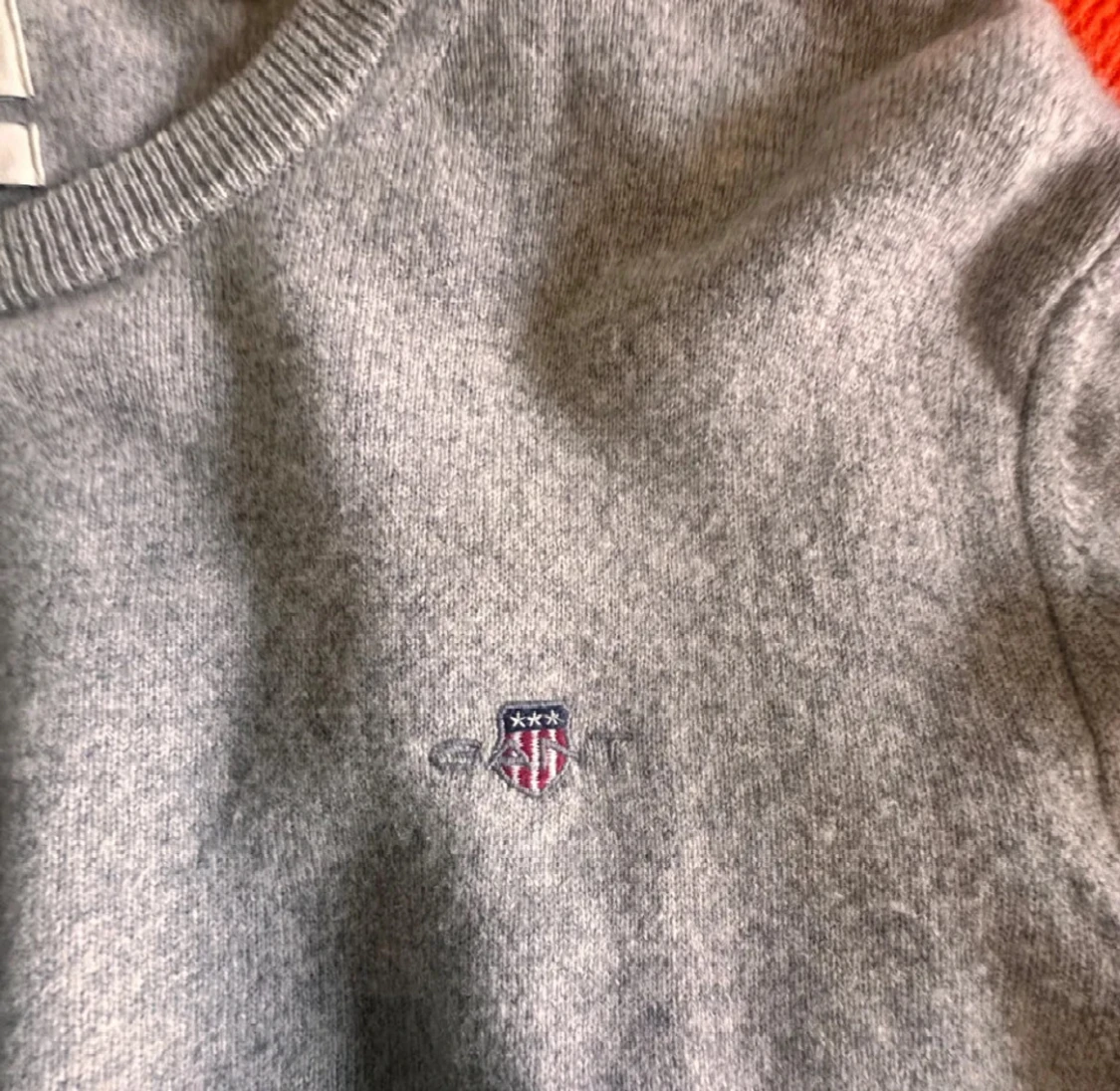 Grå stickad tröja från GANT - 3