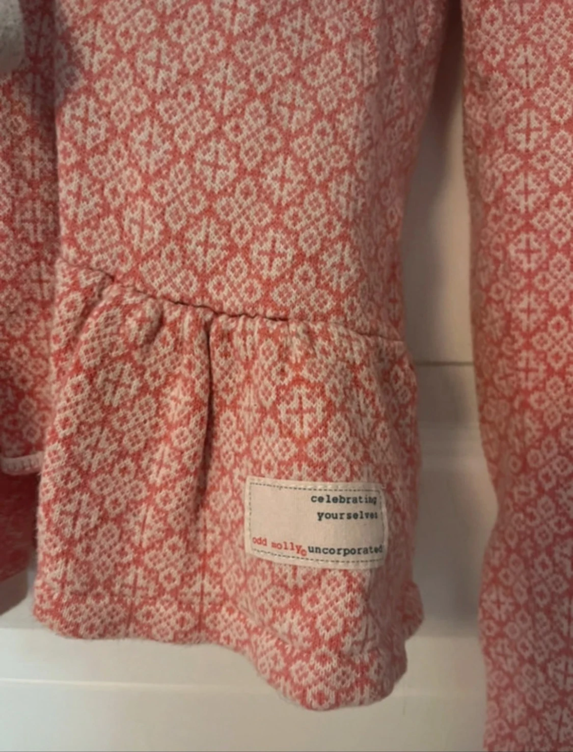 Rosa mönstrad blus från Odd Molly - 2