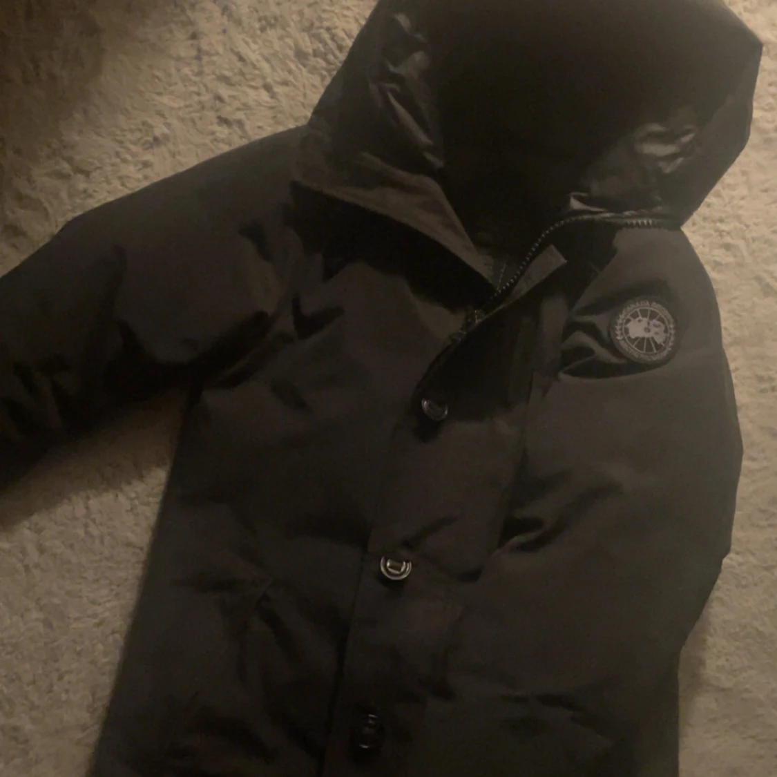 Svart dunjacka från Canada Goose