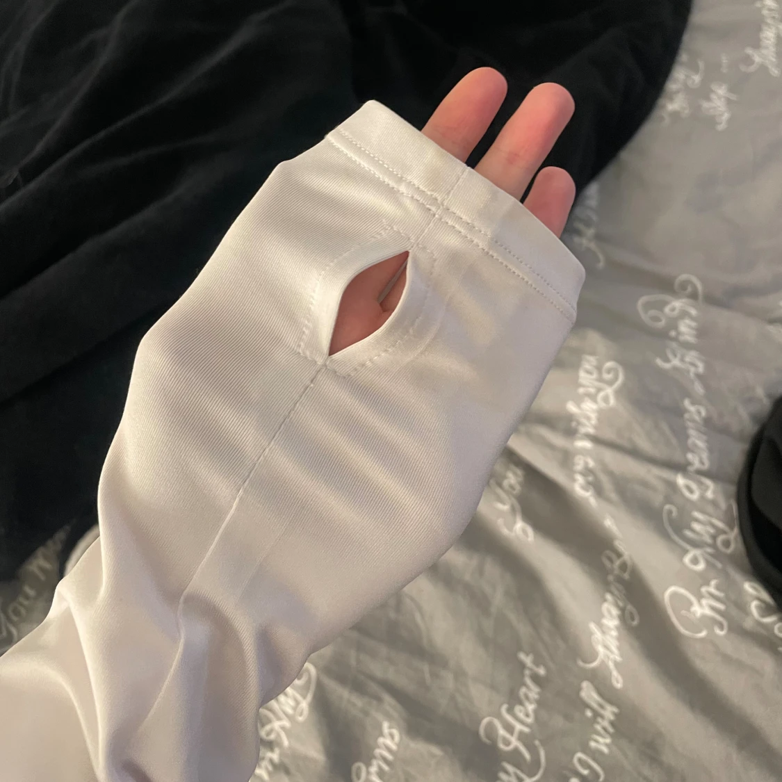 Vit träningskofta  - 2