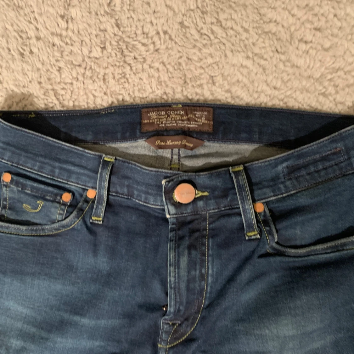 Jacob Cohen blå jeans med slim passform - 3