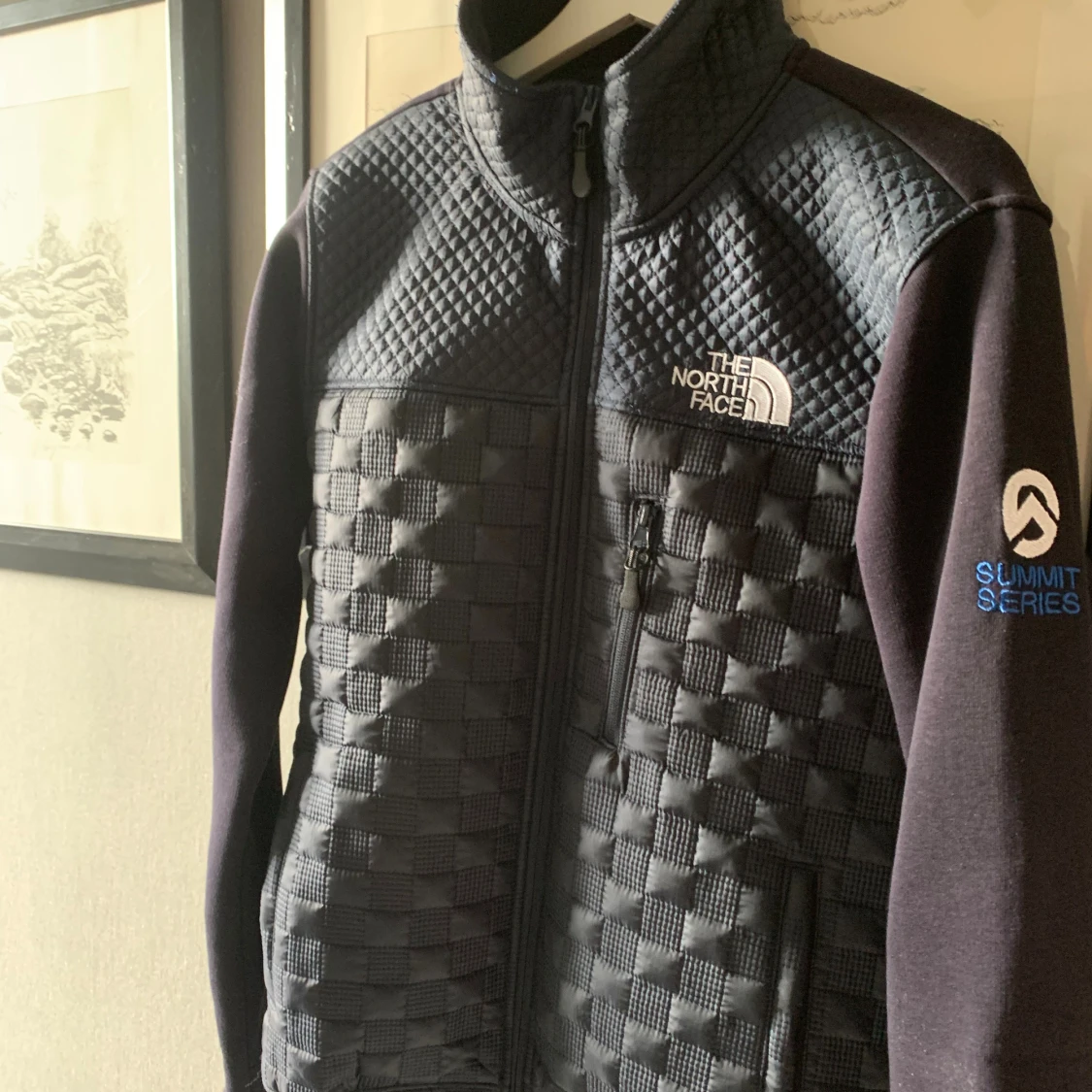 Svart quiltad jacka från The North Face - 1