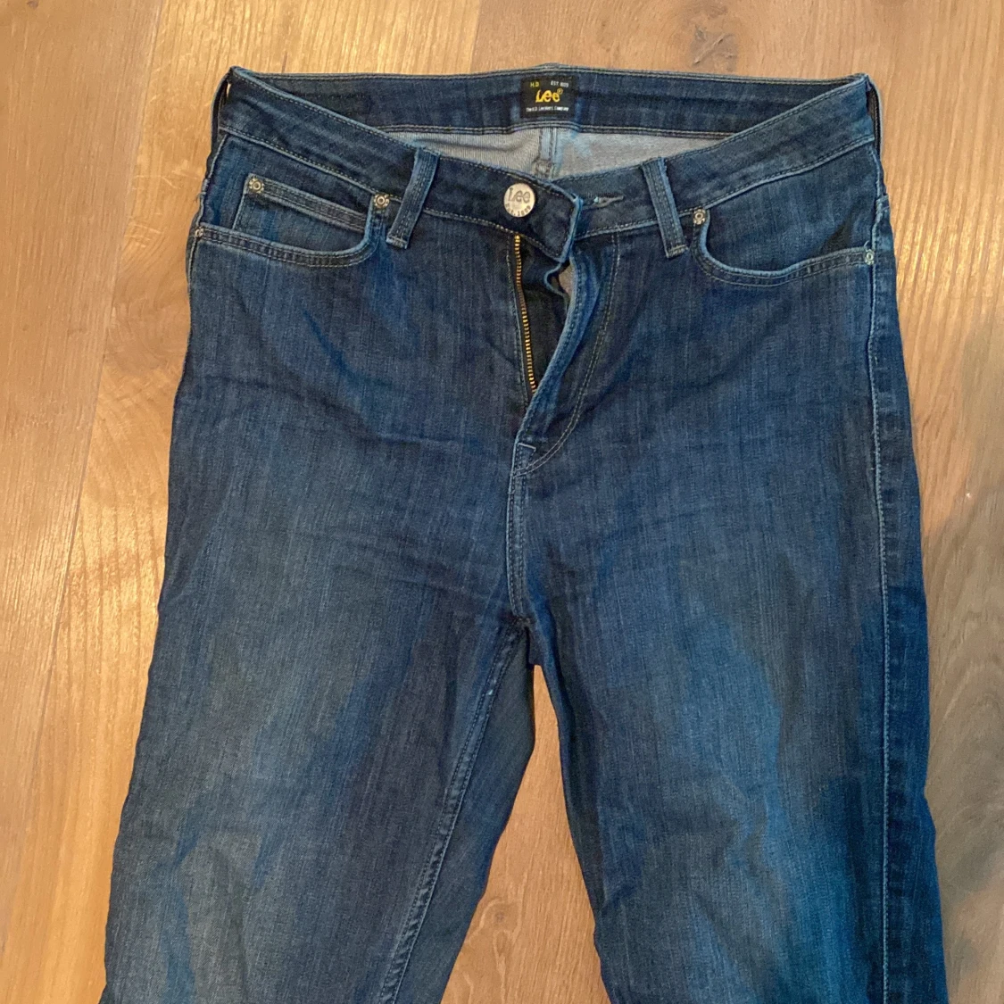 Mörkblå skinny jeans från Lee - 2