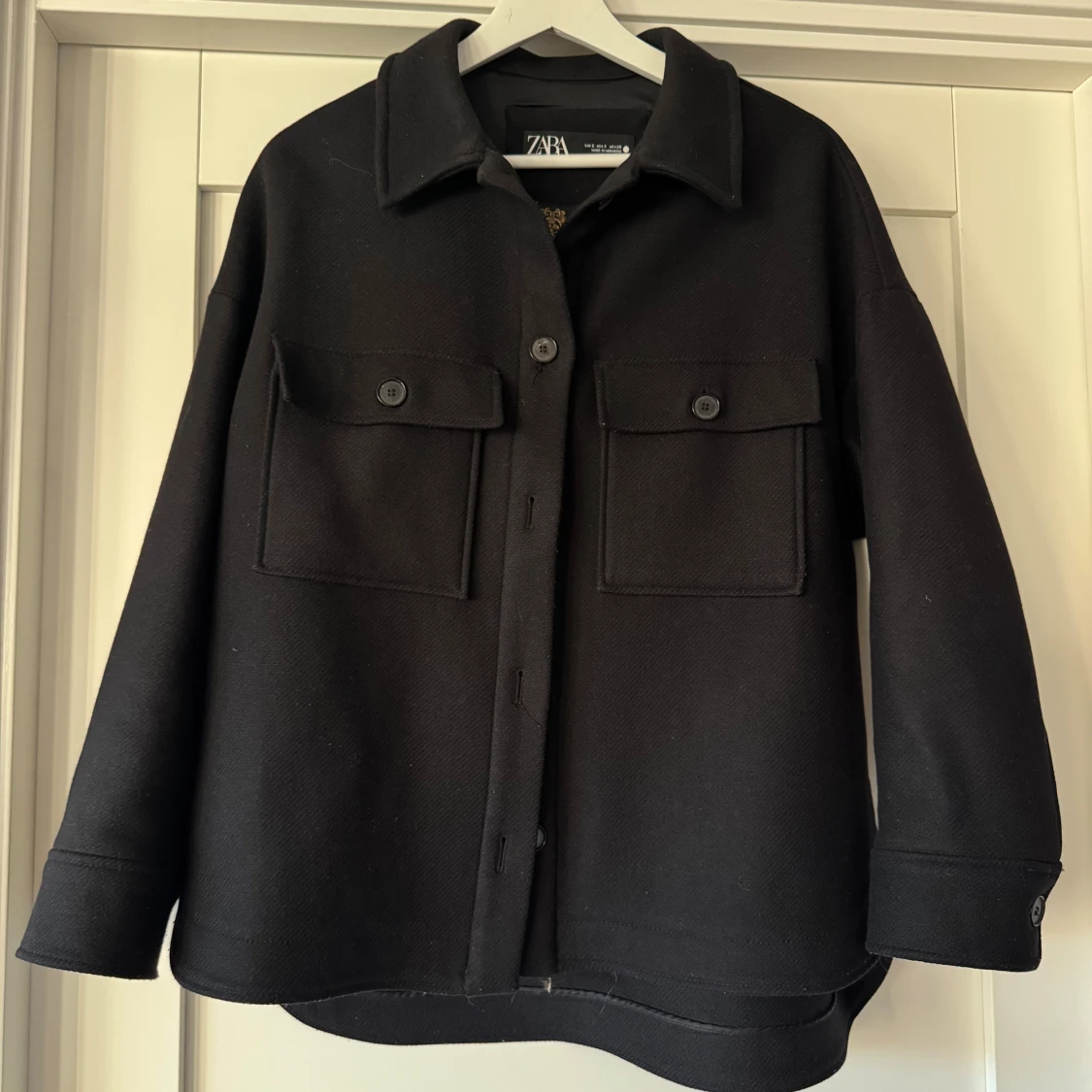 Svart overshirt från Zara, S - 1