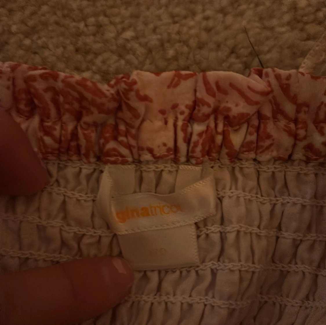 Rosa kortkjol från Gina Tricot - 2