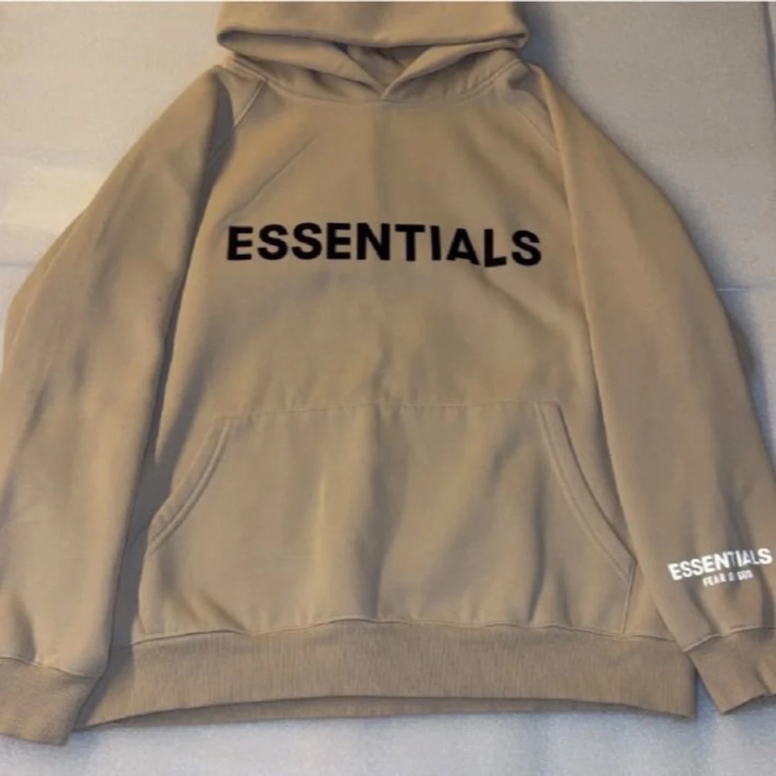 Beige Essentials hoodie Fear of God